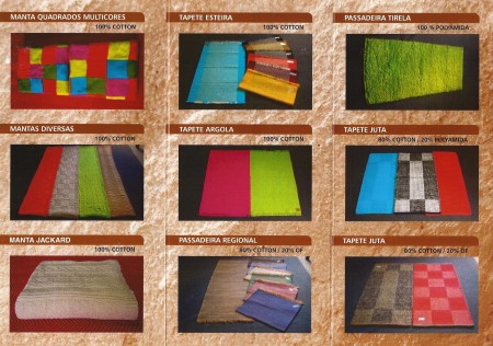 Mantas de malha decorativas e tapetes